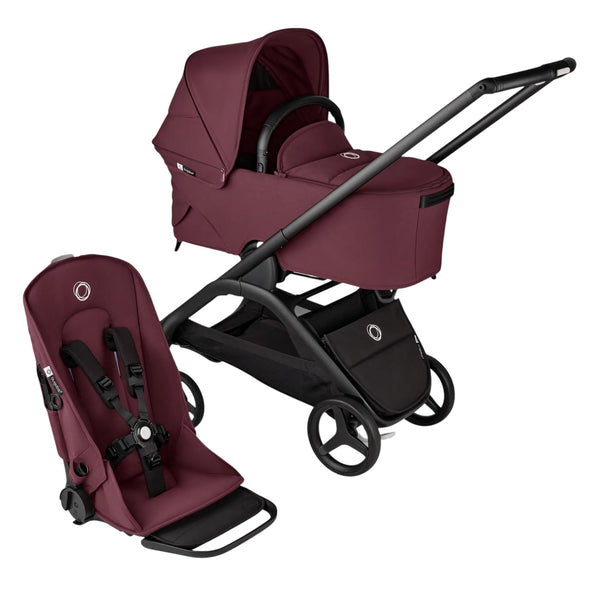 bugaboo pink Bugaboo Dragonfly Bassinet and Seat – Dimples Baby Brooklyn