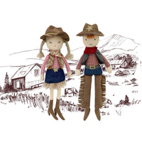 MON AMI Clementine Cowgirl Doll