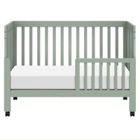 Babyletto Maki Full-Size Portable Folding Crib with Toddler Bed Conversion Kit