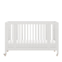 Babyletto Rolli 9-in-1 Convertible All-Stages Crib with Bassinet & Toddler Bed Conversion Kits