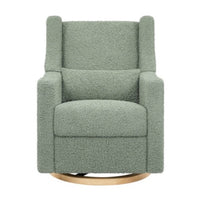Babyletto Kiwi Electronic Recliner and Swivel Glider in Teddy Loop with USB port