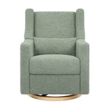 Babyletto Kiwi Electronic Recliner and Swivel Glider in Teddy Loop with USB port
