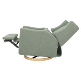 Babyletto Kiwi Electronic Recliner and Swivel Glider in Teddy Loop with USB port