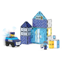 Magna-Tiles Police Station 35-Piece Set