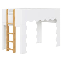 Babyletto Lido Wave Low Loft Twin Bed