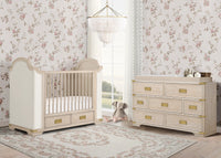 Bellini Paris 4-in-1 Convertible Crib with Underdrawer