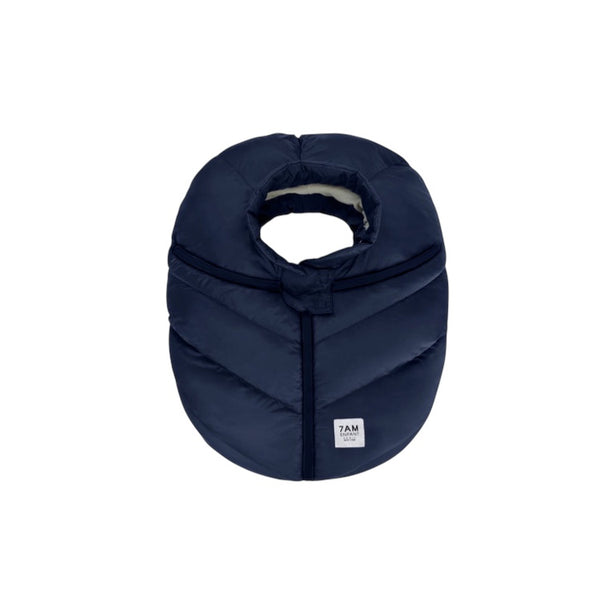 7AM Enfant Car Seat Cocoon - Navy Plush
