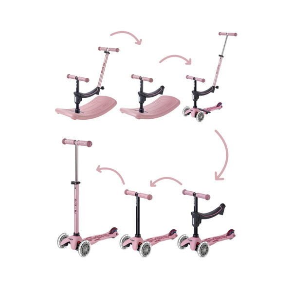 Micro Mini Rock & Go LED Scooter