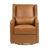 Babyletto Wally Swivel Glider in Vegan Leather
