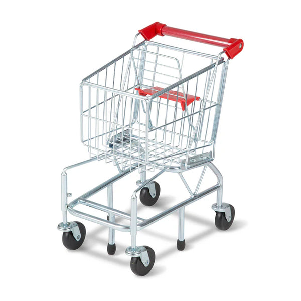 Melissa & Doug Metal Grocery Shopping Cart Toy