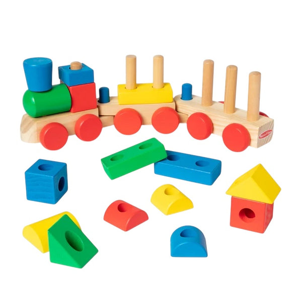 Melissa & Doug Stacking Train Toddler Toy