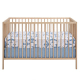 Lambs & Ivy Little Aviator Airplane Baby/Toddler White Fitted Crib Sheet