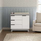 Babyletto Hudson 3-Drawer Changer Dresser with Removable Changing Tray