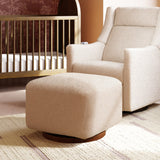 Babyletto Kiwi Gliding Ottoman in Shearling