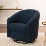 Babyletto Madison Swivel Glider in Eco-Performance Fabric | Water Repellent & Stain Resistant