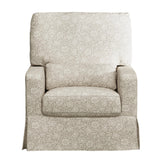 Morris & Co. x Namesake Crawford Pillowback Comfort Swivel Glider