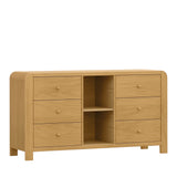 Babyletto TipToe 6-Drawer Assembled Dresser with Cubbies