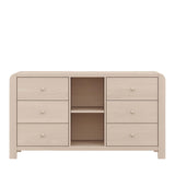 Babyletto TipToe 6-Drawer Assembled Dresser with Cubbies