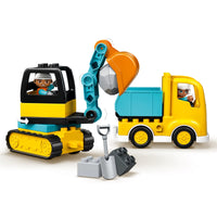 LEGO DUPLO Truck & Tracked Excavator
