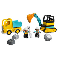 LEGO DUPLO Truck & Tracked Excavator