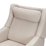 Babyletto Kiwi Deluxe Power Recliner and Swivel Glider in Eco-Performance Fabric with Heat and Massage