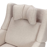 Babyletto Kiwi Deluxe Power Recliner and Swivel Glider in Eco-Performance Fabric with Heat and Massage