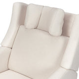 Babyletto Kiwi Deluxe Power Recliner and Swivel Glider in Eco-Performance Fabric with Heat and Massage