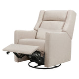 Babyletto Plus Power Recliner and Swivel Glider in Eco-Performance Fabric with Power Adjustable Headrest and USB Port