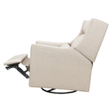 Babyletto Plus Power Recliner and Swivel Glider in Eco-Performance Fabric with Power Adjustable Headrest and USB Port