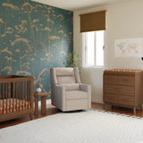 Babyletto Plus Power Recliner and Swivel Glider in Eco-Performance Fabric with Power Adjustable Headrest and USB Port