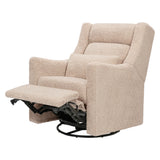 Babyletto Plus Power Recliner and Swivel Glider in Shearling with Power Adjustable Headrest and USB Port