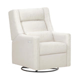 Babyletto Plus Power Recliner and Swivel Glider in Shearling with Power Adjustable Headrest and USB Port