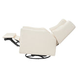 Babyletto Kiwi Recliner and Swivel Glider in Boucle