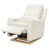 Babyletto Sigi Electronic Recliner and Glider in Shearling with USB port