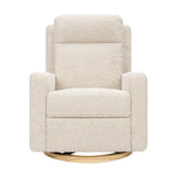 Babyletto Sigi Pro Power Recliner and Swivel Glider in Teddy Loop with Power Adjustable Headrest and Lumbar Support