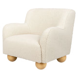 Babyletto Swoops Kids Chair in Boucle