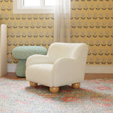 Babyletto Swoops Kids Chair in Boucle
