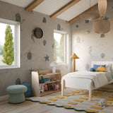 Babyletto Mushroom Pouf in Teddy Loop