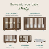 dadada Spirit 8-in-1 Convertible Crib