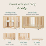 dadada Spirit 8-in-1 Convertible Crib