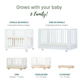 dadada Spirit 8-in-1 Convertible Crib
