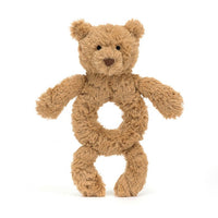 Jellycat Bartholomew Bear Ring Rattle