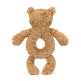 Jellycat Bartholomew Bear Ring Rattle