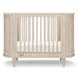 Bellini Provence 4-in-1 Oval Convertible Crib & Breathable Luxury Mattress