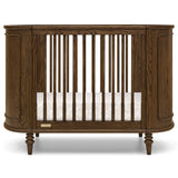 Bellini Provence 4-in-1 Oval Convertible Crib & Breathable Luxury Mattress