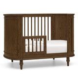 Bellini Provence 4-in-1 Oval Convertible Crib & Breathable Luxury Mattress