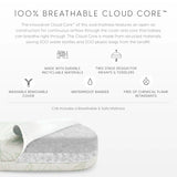 Bellini Provence 4-in-1 Oval Convertible Crib & Breathable Luxury Mattress