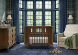 Bellini Provence 4-in-1 Oval Convertible Crib & Breathable Luxury Mattress