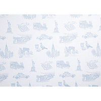 Bellini NYC Toile Organic Jersey Cotton Crib Sheet and Changing Pad Cover Set