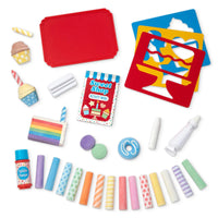 Melissa & Doug Sweet Shop Chalk Play Set